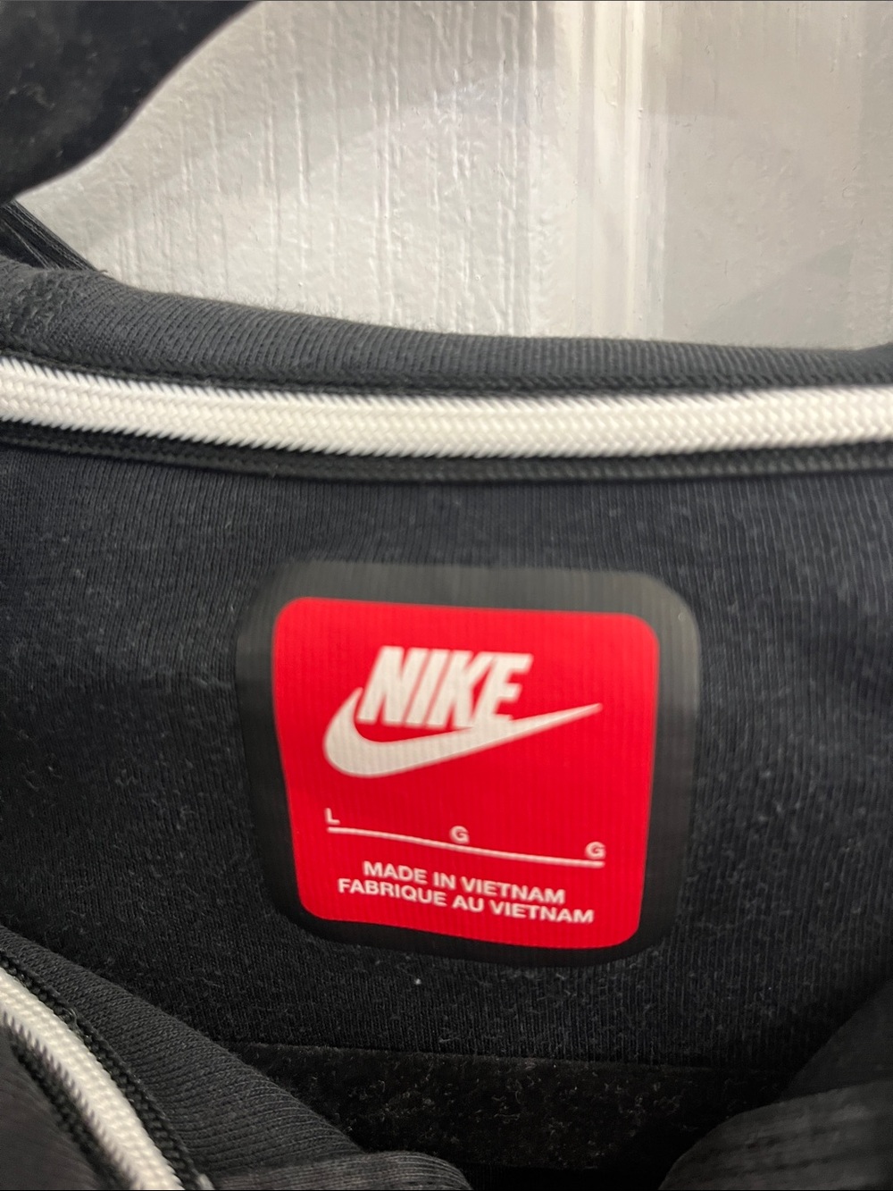 Nike Kids Black Hooded Full-Zip Puffer Jacket - Picture 2 of 3